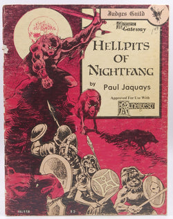 Hellpits of Nightfang (Runequest), by unknown author  