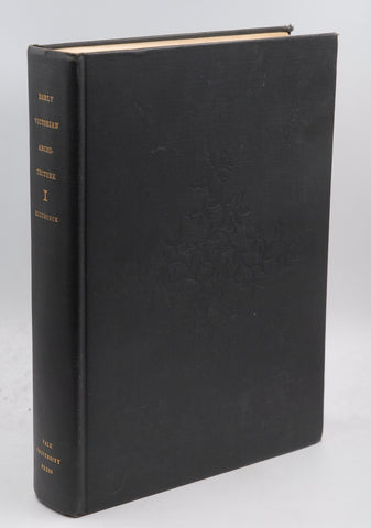 Early Victorian Architecture in Britain, Volume 1, by HR Hitchcock Signed First Edition