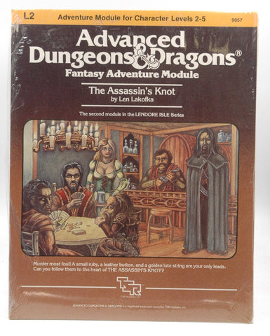 AD&D The Assassin's Knot SW Shrinkwrap, by Len Lekofka  