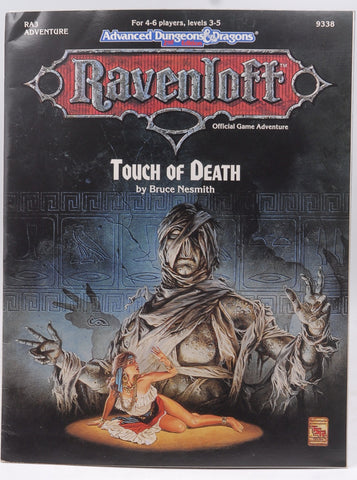 AD&D 2e Ravenloft Touch of Death w/Highlighting, by Bruce Nesmith  