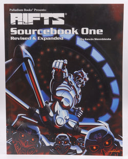 Rifts Sourcebook One Revised & Expanded, by Kevin Siembieda Signed 