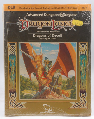 AD&D DL9 Dragons of Deceit SW 9137, by Douglas Niles  