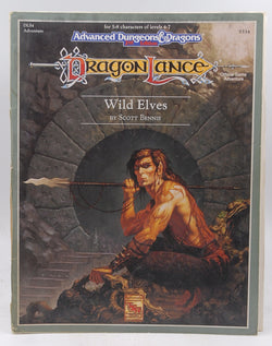 AD&D DLS4 Wild Elves G+ w/Map, by Scott Bennie  