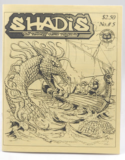 Shadis Fantasy Games Magazine #5 October 1990 KoDT, by Jolly Blackburn, et al  