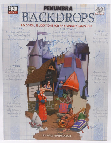 Backdrops (Penumbra/D20), by Hindmarch, Will  