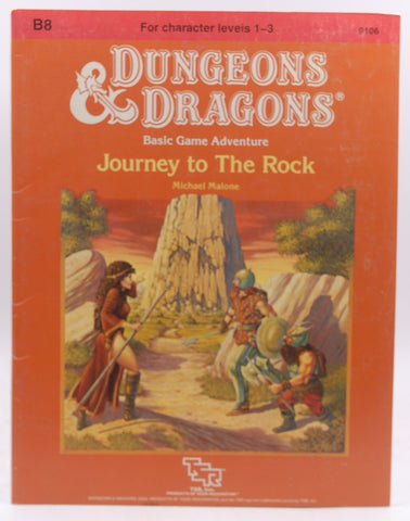 Journey to the Rock (Dungeons & Dragons Module B8), by Malone, Mike  