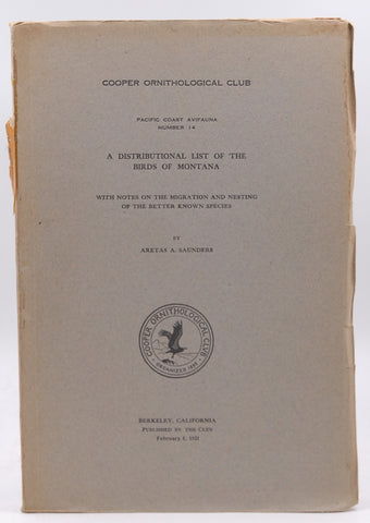 Cooper Ornithological Club #14 Feb 1 1921, by Aretas A Saunders  