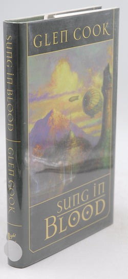 Sung In Blood, by Cook, Glen Signed First Edition
