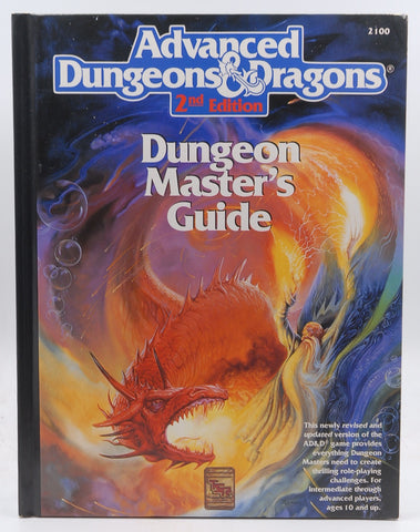 AD&D 2e Dungeon Master's Guide VG+, by Staff  