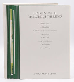 Tolkien Cards The Lord of the Rings 8 Cards/Envelopes Scarce, by Tolkien  First Edition