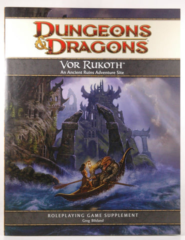 D&D 4e Vor Rukoth Dungeons & Dragons VG++, by Greg Bilsland  