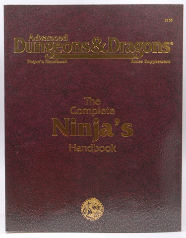 AD&D The Complete Ninja's Handbook Creased, by Staff  