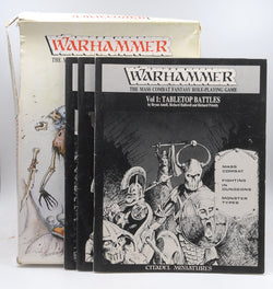 Citadel Miniatures: Warhammer 1st Ed Mass Combat Fantasy RPG Rules & Box, by Various  