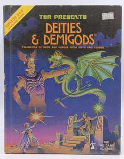 AD&D 2nd Printing Deities & Demigods w/Cthulhu 144pp Higher End, by Jim Ward  