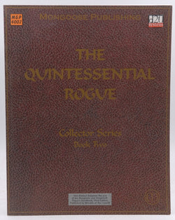 The Quintessential Rogue (Dungeons & Dragons d20 3.0 Fantasy Roleplaying), by Mongoose Publishing Staff  