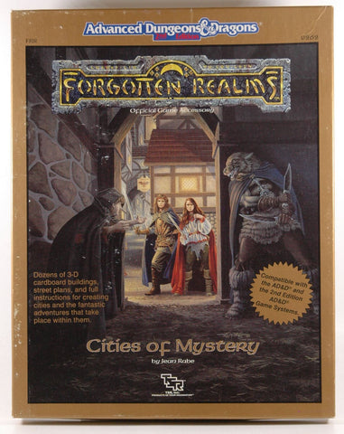 Cities of Mystery (AD&D Roleplaying, Forgotten Realms Accessory, Fr8), by Rabe, Jean  