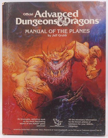 AD&D Manual of the Planes, by Jeff Grubb  