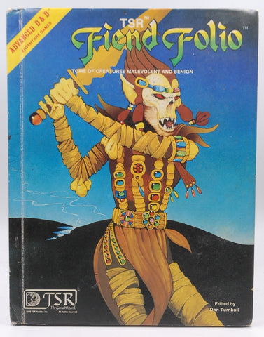 Fiend Folio: Tome of Creatures Malevolent and Benign: (Advanced Dungeons and Dragons), by   