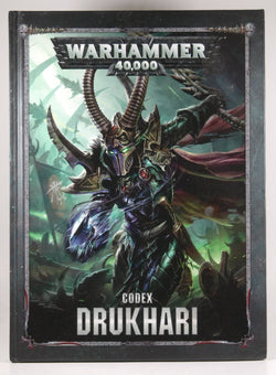 Warhammer 40k Codex Drukhari VG+, by   