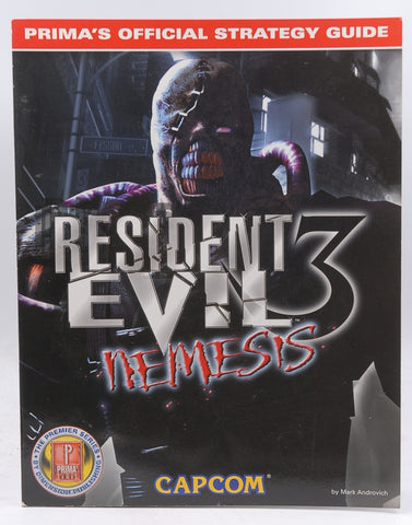 Resident Evil 3 Nemesis: Prima's Official Strategy Guide, by Dimension Publishing  