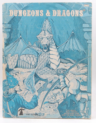 D&D Holmes Blue Book Edition VG, by Gary Gygax, Dave Arneson, ed. Holmes  