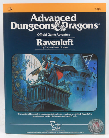AD&D I6 Ravenloft Silver Anniverary Edition, by Tracy Hickman, Laura Hickman  