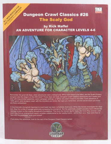 Dungeon Crawl Classics, No. 26: The Scaly God, by Maffei, Rick  