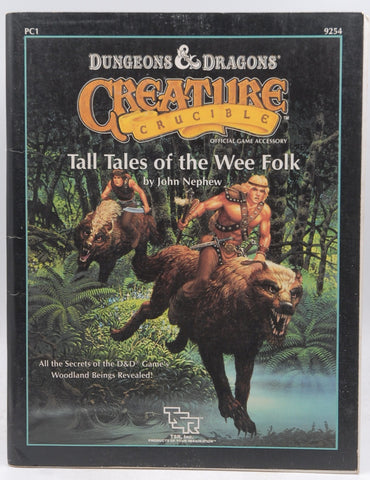 Tall Tales of the Wee Folk (Dungeon & Dragons / Creature Crucible Accessory, No. PC1), by Nephew, John  