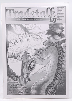 Glorantha Chaos Society Tradetalk Magazine #3 HQ RQ RPG, by Various  