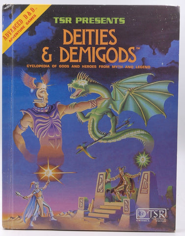 AD&D Deities & Demigods VG+, by Ward  