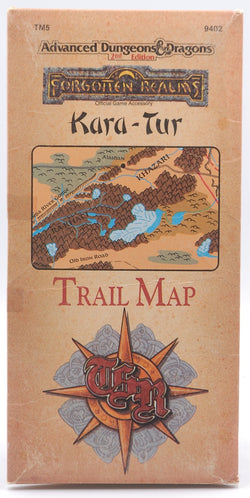 Kara-Tur: Trail Map/Tm5 (Advanced Dungeons & Dragons Forgotten Realms), by   