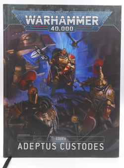 Warhammer 40K: Adeptus Custodes Codex, by   