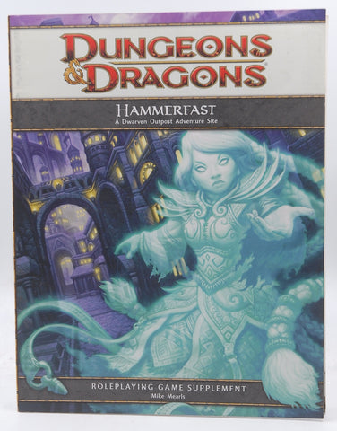 Hammerfast: A Dwarven Outpost Adventure Site (4th Edition D&d) (Dungeons & Dragons Supplement) by Peter Lee (2010-04-20), by   