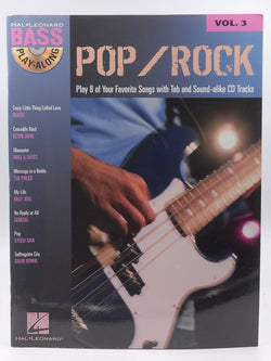 Pop/Rock: Bass Play-Along Volume 3, by Hal Leonard Corp.  