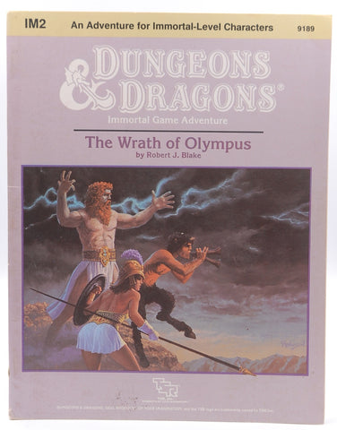 The Wrath of Olympus: Standard Module Im2 (Dungeons & Dragons), by Blake, Bob  