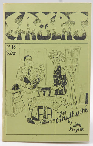 Crypt of Cthulhu, #18 Yuletide 1983, by Robert M. (ed). Price  