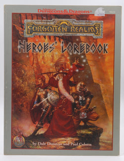 Heroes' Lorebook (Advanced Dungeons & Dragons: Forgotten Realms), by Donovan, Dale  