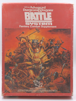 AD&D Battlesystem Box Set TSR lacks minis, by Staff  