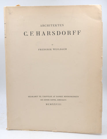 Architekten C. F. Harsdorff, by Weilbach, Frederik  