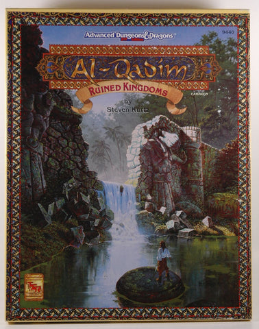 Ruined Kingdoms (AD&D 2nd Ed Fantasy Roleplaying, Al-Qadim Setting, #9440 by Kurtz, Steve(January 1, 1994) Paperback, by   