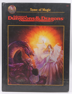 AD&D 2e Tome of Magic Hardcover Dungeons & Dragons VG, by Cook, et al  