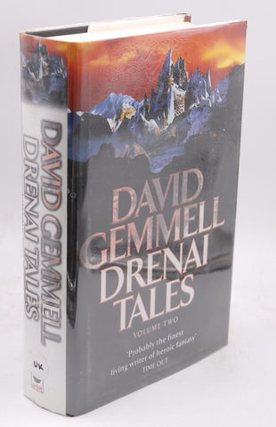 Drenai Tales: " Quest for Lost Heroes " , " Waylander II - In the Realm of the Wolf " , " The First Chronicles of Druss the Legend " v. 2, by David Gemmell Signed First Edition