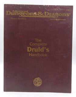 AD&D 2e The Complete Druid's Handbook VG+, by Staff  