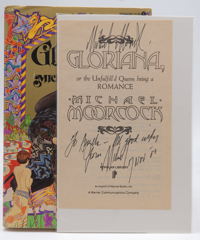 Gloriana, or The Unfulfill'd Queen: Being a Romance, by Michael Moorcock Signed First Edition