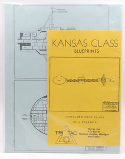Starship Ventura (ISCO 0013: Kansas Class) Starship Blueprints (Tri Tac), by Staff  