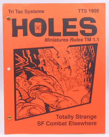 Tri-Tac Holes Strange Sci-Fi Miniature Rules, by Staff  