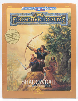 AD&D 2e Forgotten Realms Shadowdale FRE1 Fair, by Ed Greenwood  