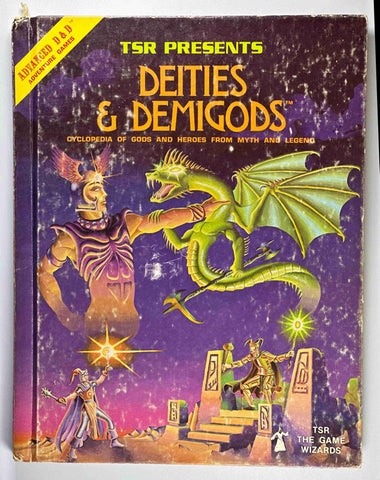 Deities & Demigods Cthulhu 144pp AD&D 2nd Printing, by Ward  