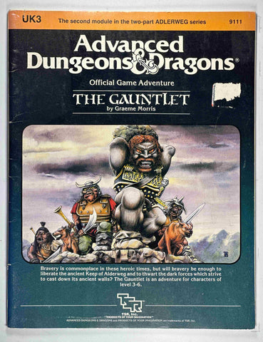 AD&D UK3 The Gauntlet Fair, by Graeme Morris  