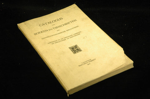 Catalogus Van Boeken En Tijdschriften Der Handels Economische Bibliotheek, by   